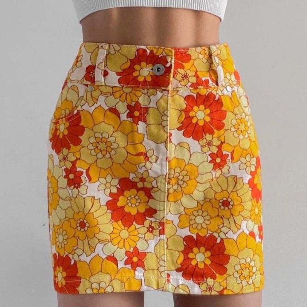 The Ragged Priest Retro Mini Skirt